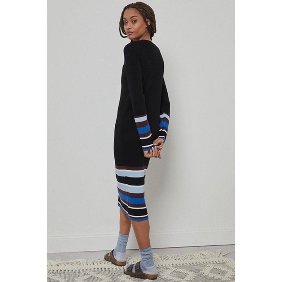 NWT Anthro Saturday/Sunday Parvati Rib Midi Dress - Picture 4 of 8